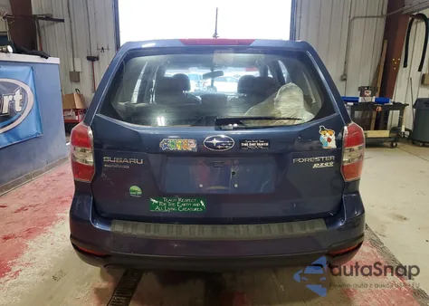 2014 Subaru Forester 2.5I from USA, damaged, VIN JF2SJAAC0EH459771